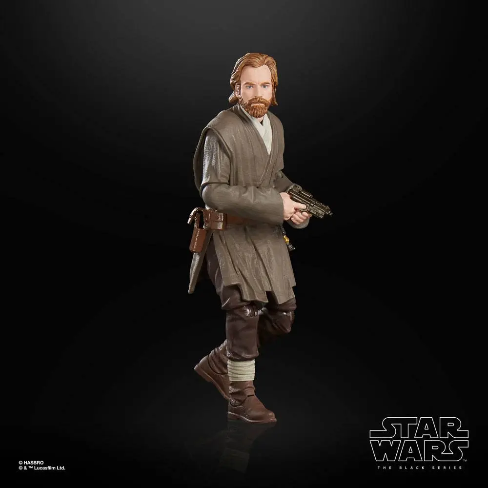 Star Wars: Obi-Wan Kenobi Black Series 2022 Obi-Wan Kenobi (Jabiim) akciófigura 15 cm termékfotó