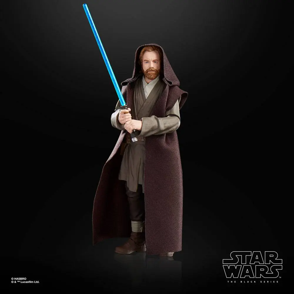 Star Wars: Obi-Wan Kenobi Black Series 2022 Obi-Wan Kenobi (Jabiim) akciófigura 15 cm termékfotó