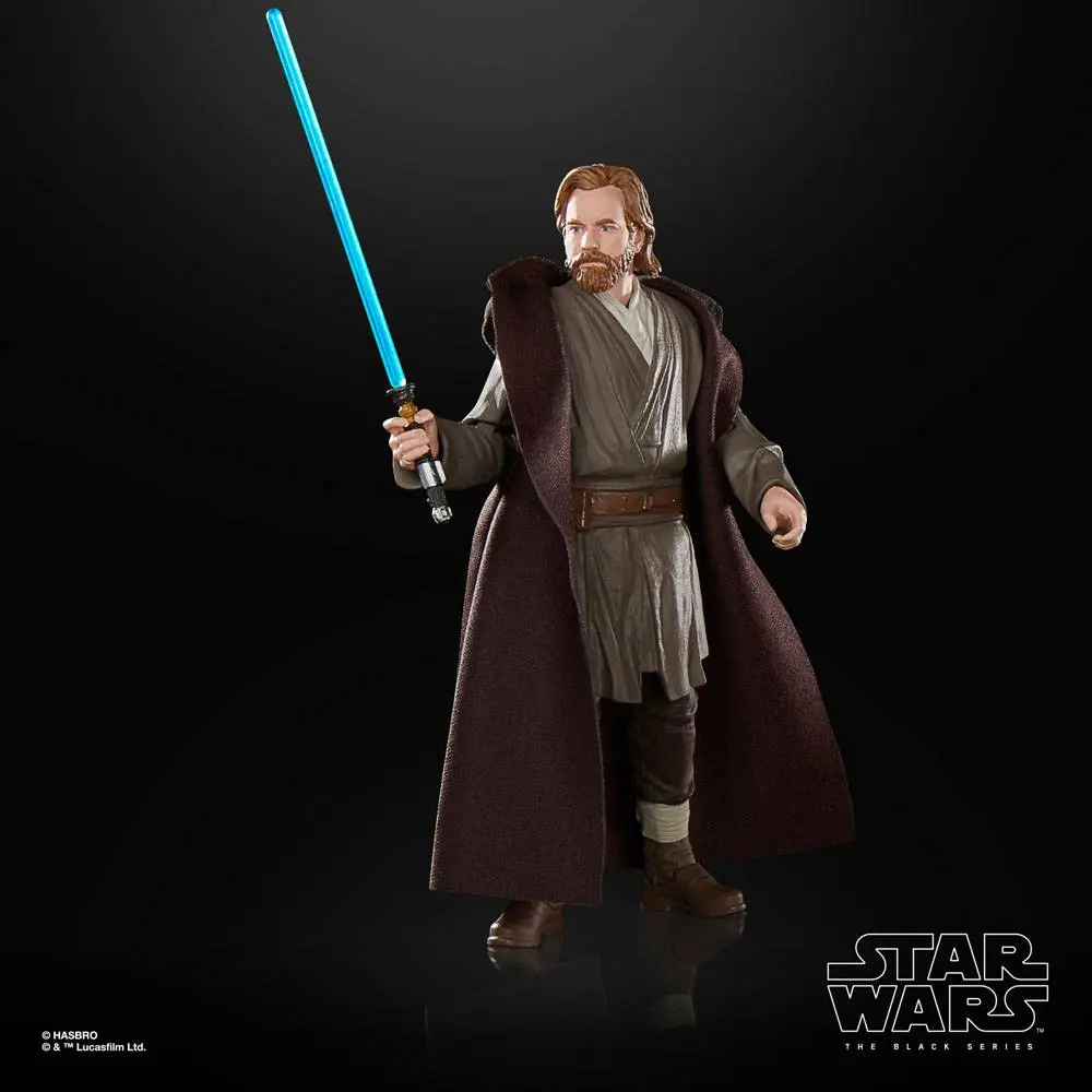 Star Wars: Obi-Wan Kenobi Black Series 2022 Obi-Wan Kenobi (Jabiim) akciófigura 15 cm termékfotó