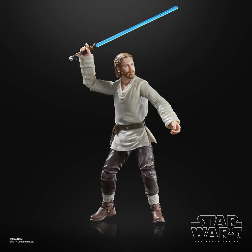 Star Wars: Obi-Wan Kenobi Black Series 2022 Obi-Wan Kenobi (Wndering Jedi) akciófigura 15 cm termékfotó