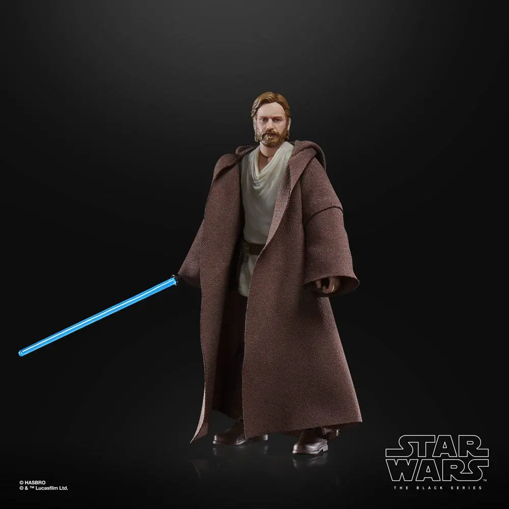Star Wars: Obi-Wan Kenobi Black Series 2022 Obi-Wan Kenobi (Wndering Jedi) akciófigura 15 cm termékfotó