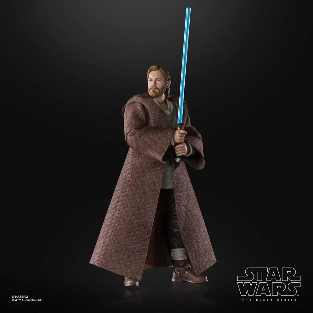 Star Wars: Obi-Wan Kenobi Black Series 2022 Obi-Wan Kenobi (Wndering Jedi) akciófigura 15 cm termékfotó