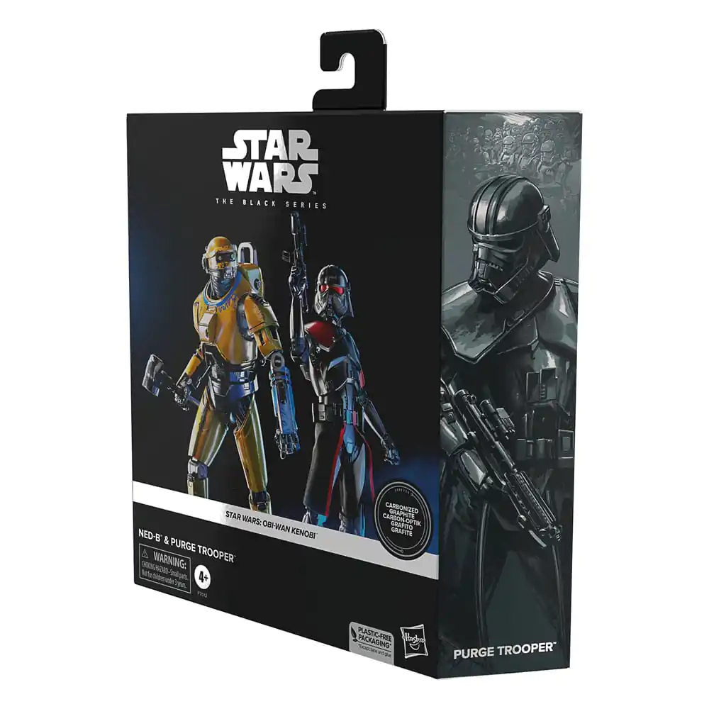 Star Wars: Obi-Wan Kenobi Black Series NED-B & Purge Trooper Exkluzív 2 db-os akciófigura csomag 15 cm termékfotó