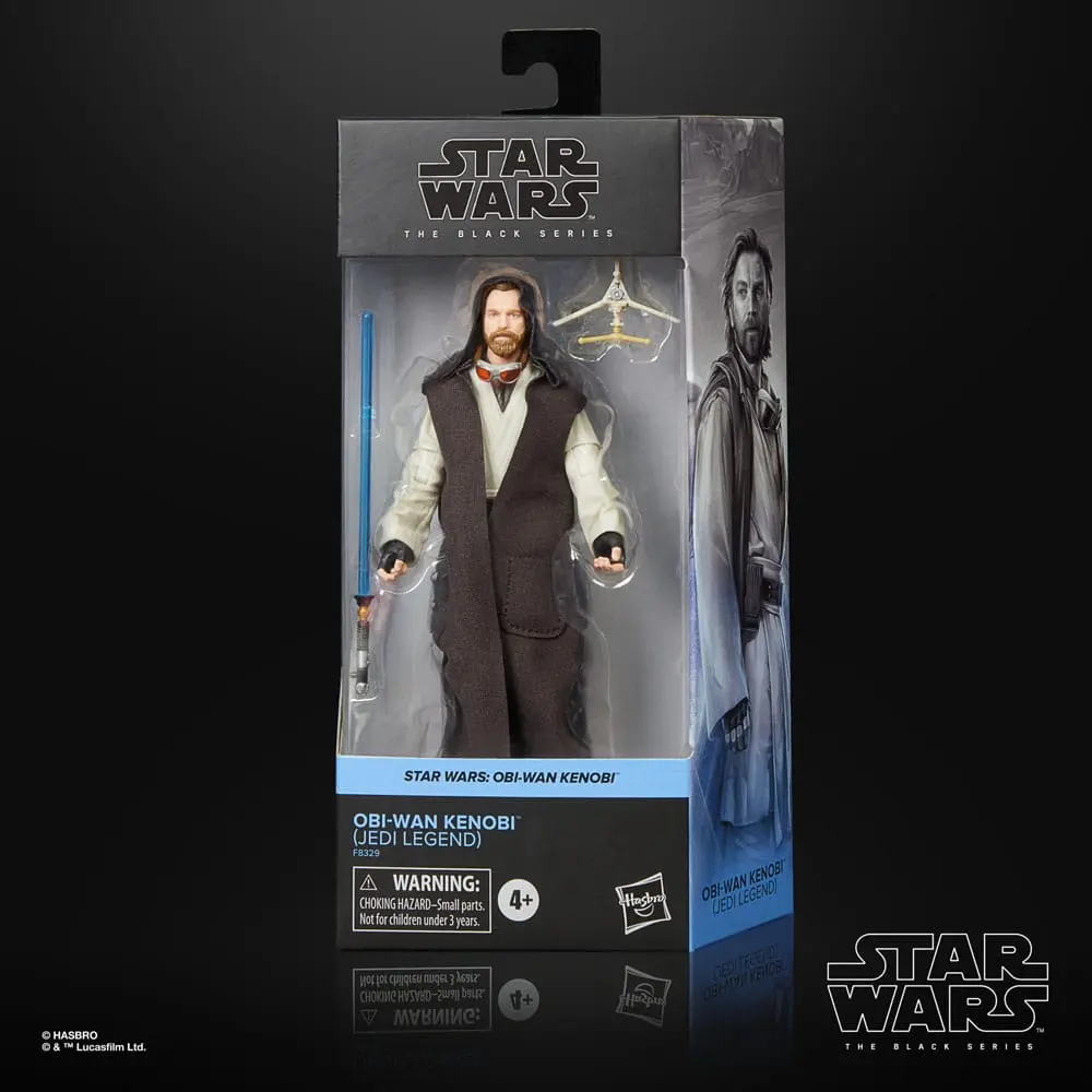 Star Wars: Obi-Wan Kenobi Black Series Obi-Wan Kenobi (Jedi Legend) akciófigura 15 cm termékfotó