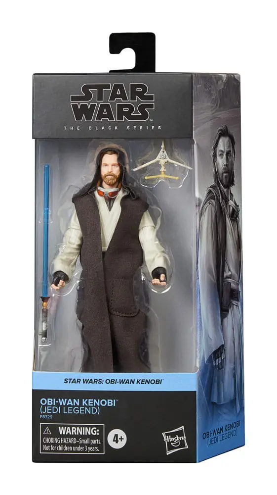 Star Wars: Obi-Wan Kenobi Black Series Obi-Wan Kenobi (Jedi Legend) akciófigura 15 cm termékfotó