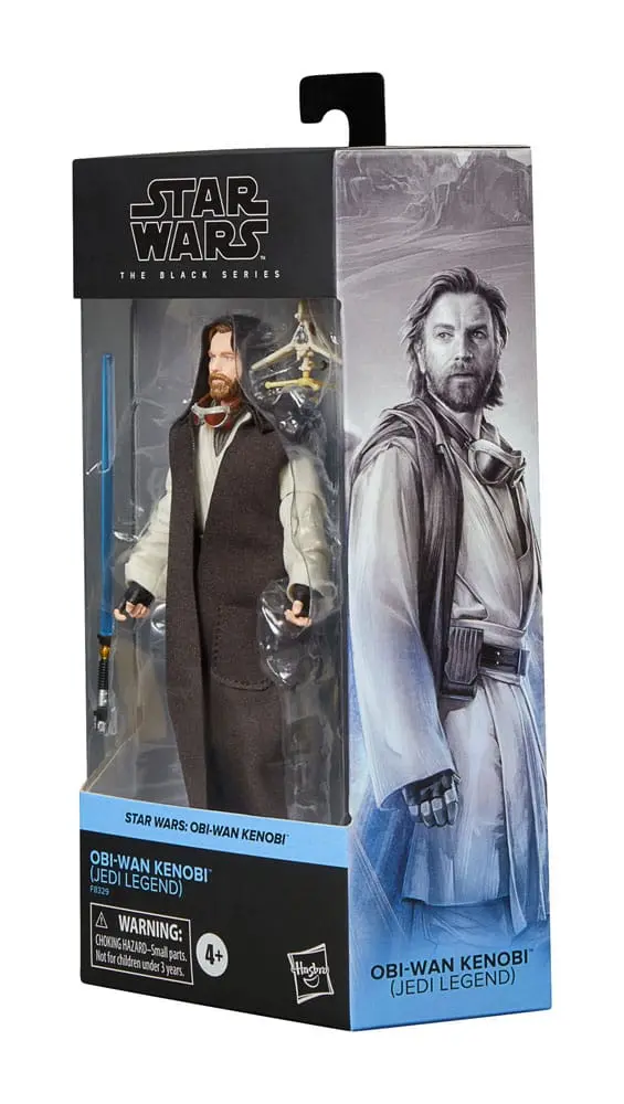 Star Wars: Obi-Wan Kenobi Black Series Obi-Wan Kenobi (Jedi Legend) akciófigura 15 cm termékfotó