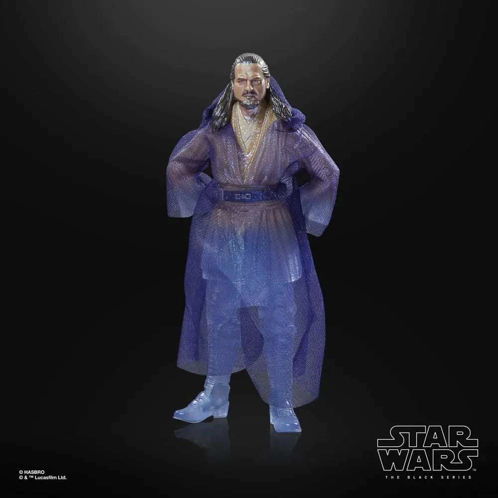 Star Wars: Obi-Wan Kenobi Black Series Qui-Gon Jinn (Force Spirit) akciófigura 15 cm termékfotó