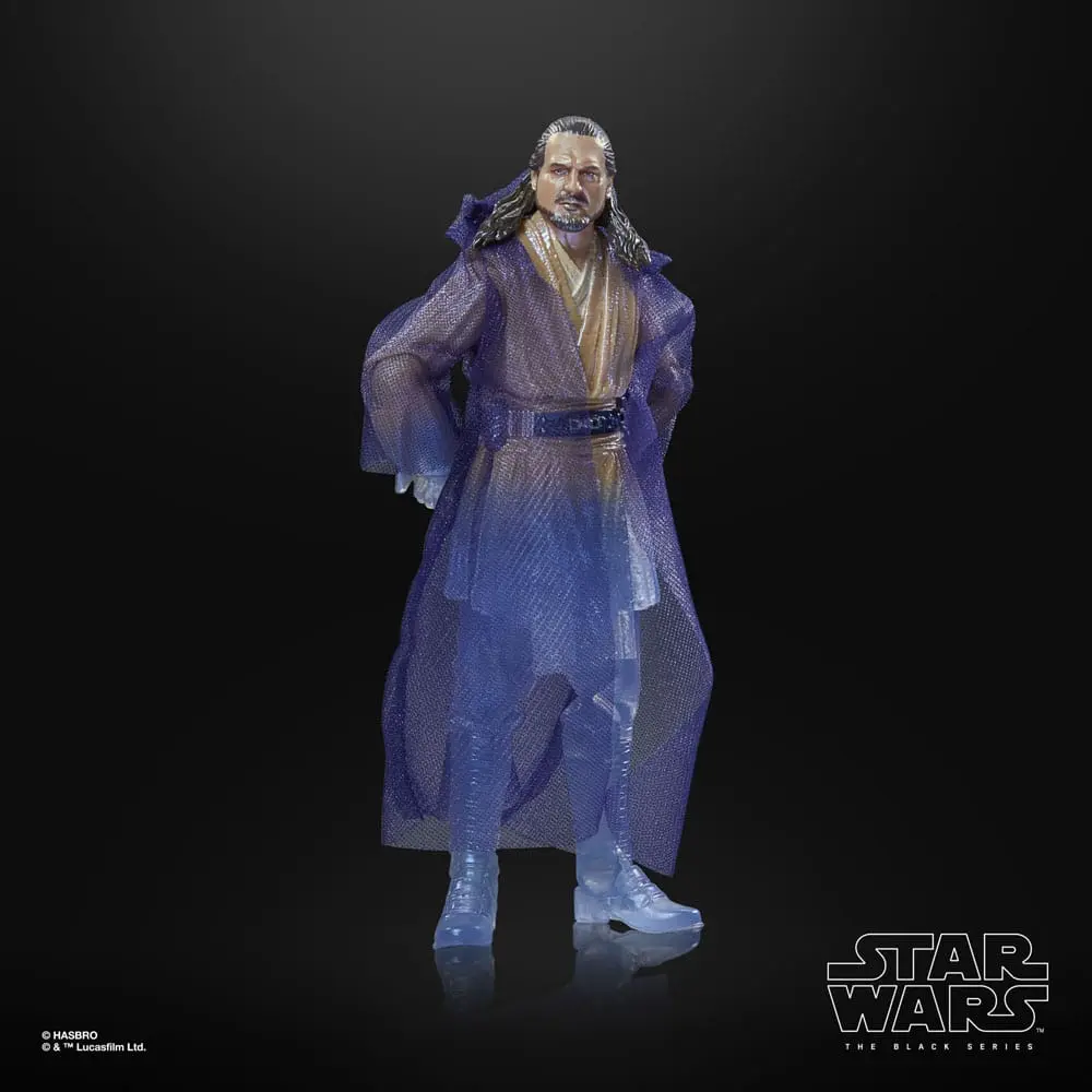 Star Wars: Obi-Wan Kenobi Black Series Qui-Gon Jinn (Force Spirit) akciófigura 15 cm termékfotó