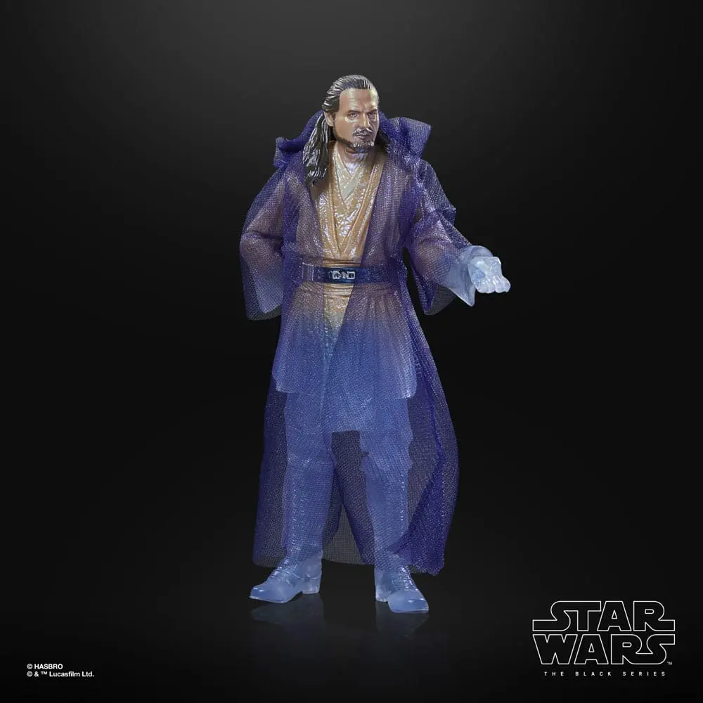 Star Wars: Obi-Wan Kenobi Black Series Qui-Gon Jinn (Force Spirit) akciófigura 15 cm termékfotó