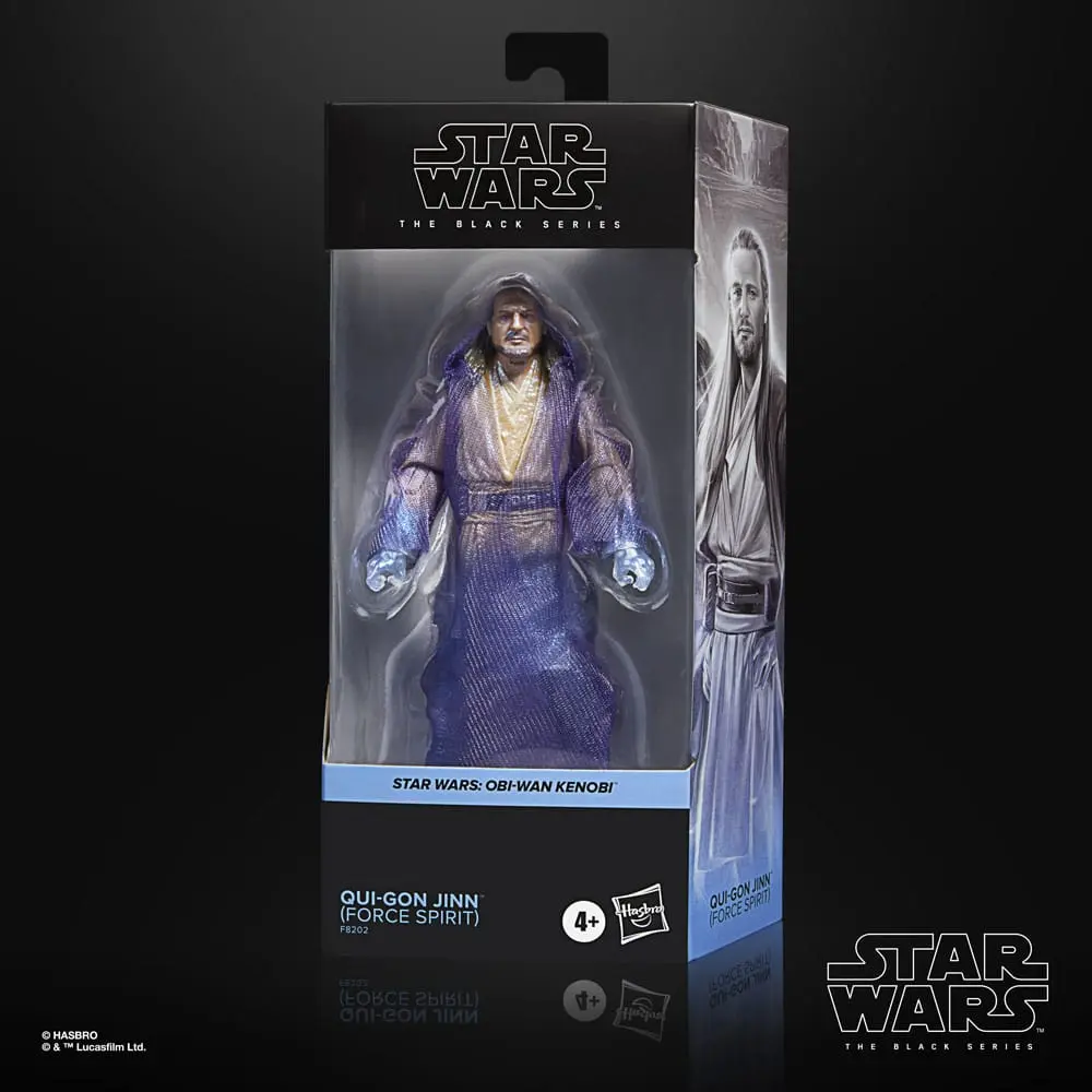 Star Wars: Obi-Wan Kenobi Black Series Qui-Gon Jinn (Force Spirit) akciófigura 15 cm termékfotó