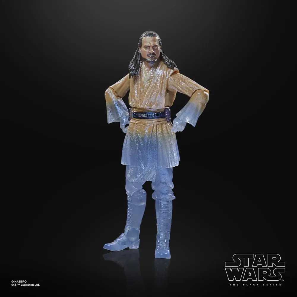 Star Wars: Obi-Wan Kenobi Black Series Qui-Gon Jinn (Force Spirit) akciófigura 15 cm termékfotó