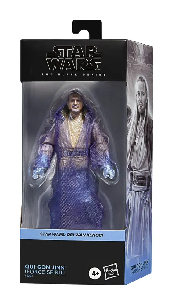 Star Wars: Obi-Wan Kenobi Black Series Qui-Gon Jinn (Force Spirit) akciófigura 15 cm termékfotó