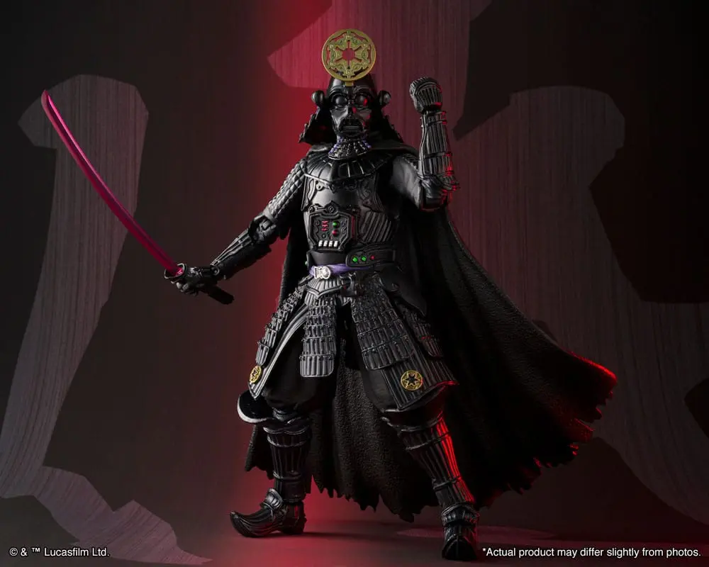 Star Wars: Obi-Wan Kenobi Meisho Movie Realization Samurai Taisho Darth Vader (Vengeful Spirit) akciófigura 18 cm termékfotó