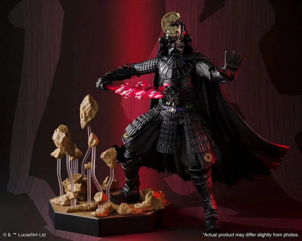 Star Wars: Obi-Wan Kenobi Meisho Movie Realization Samurai Taisho Darth Vader (Vengeful Spirit) akciófigura 18 cm termékfotó