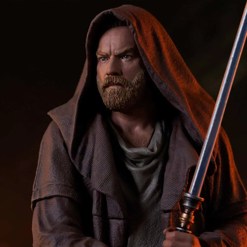 Star Wars: Obi-Wan Kenobi Premier Collection 1/7 Obi-Wan Kenobi szobor figura 30 cm termékfotó
