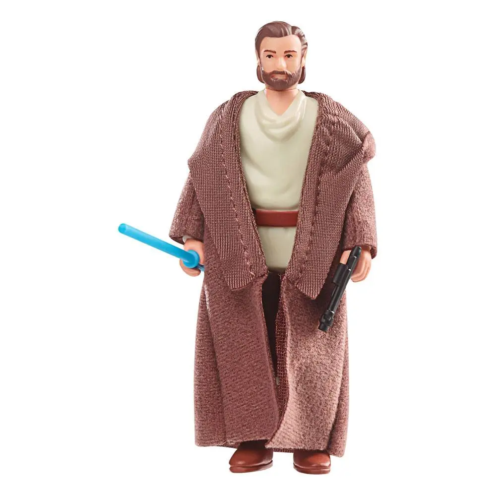 Star Wars: Obi-Wan Kenobi Retro Collection 2022 Obi-Wan Kenobi (Wandering Jedi) akciófigura 10 cm termékfotó