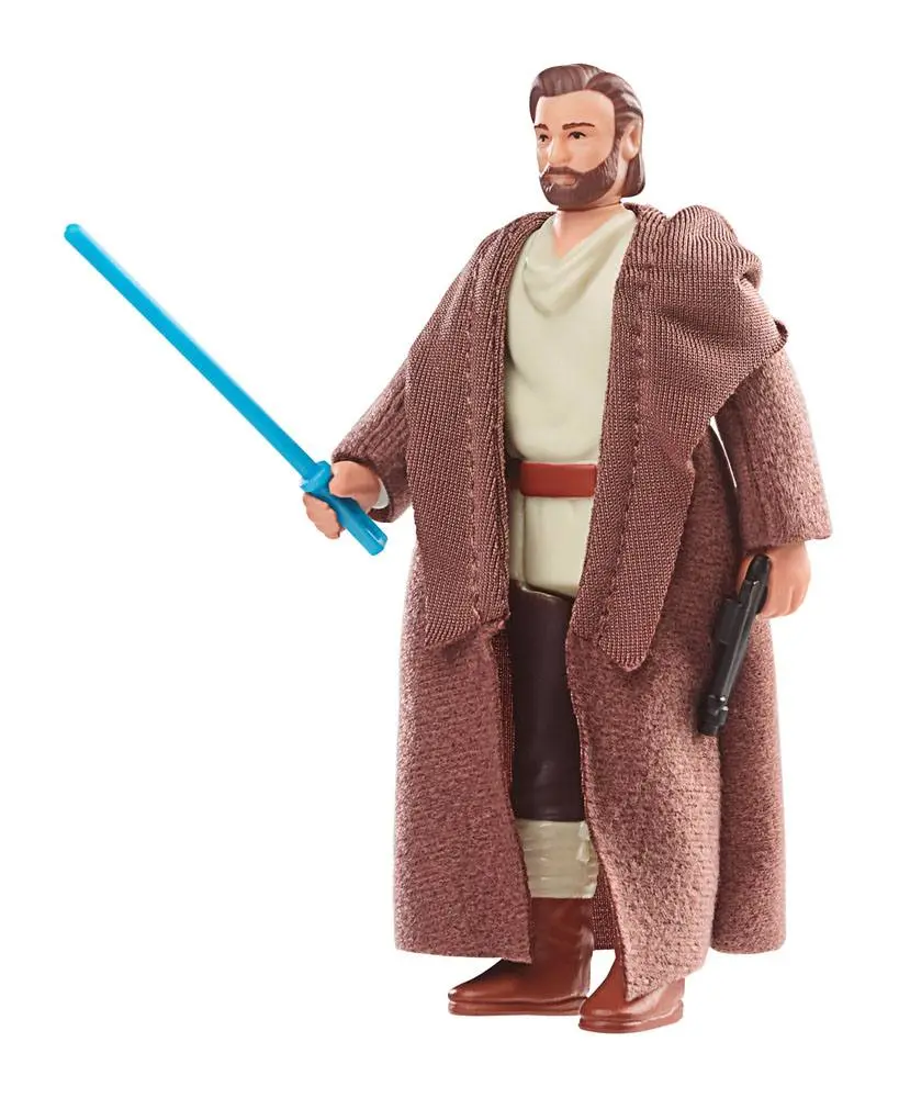 Star Wars: Obi-Wan Kenobi Retro Collection 2022 Obi-Wan Kenobi (Wandering Jedi) akciófigura 10 cm termékfotó