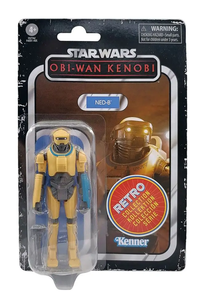 Star Wars: Obi-Wan Kenobi Retro Kollekció 2022 NED-B akciófigura 10 cm termékfotó