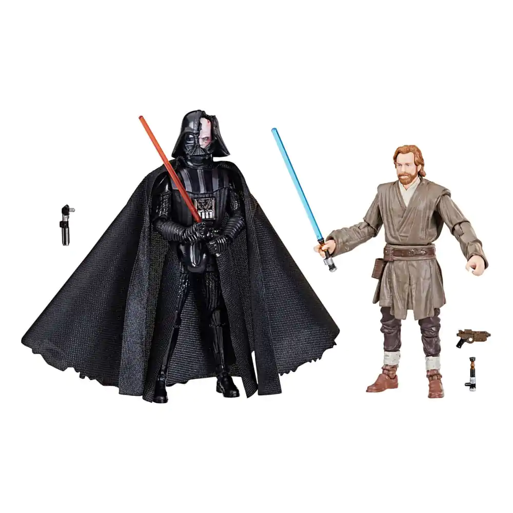 Star Wars: Obi-Wan Kenobi Vintage Collection Darth Vader (Showdown) &amp; Obi-Wan Kenobi (Showdown) 2 db-os akciófigura csomag 10 cm termékfotó