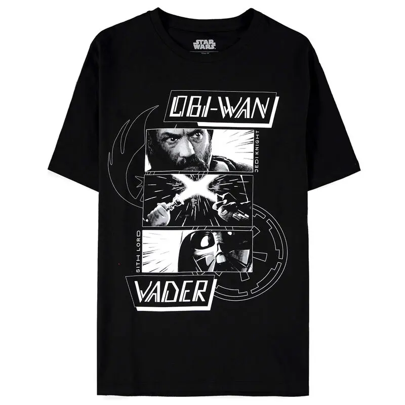 Star Wars Obi Wan vs Darth Vader póló termékfotó