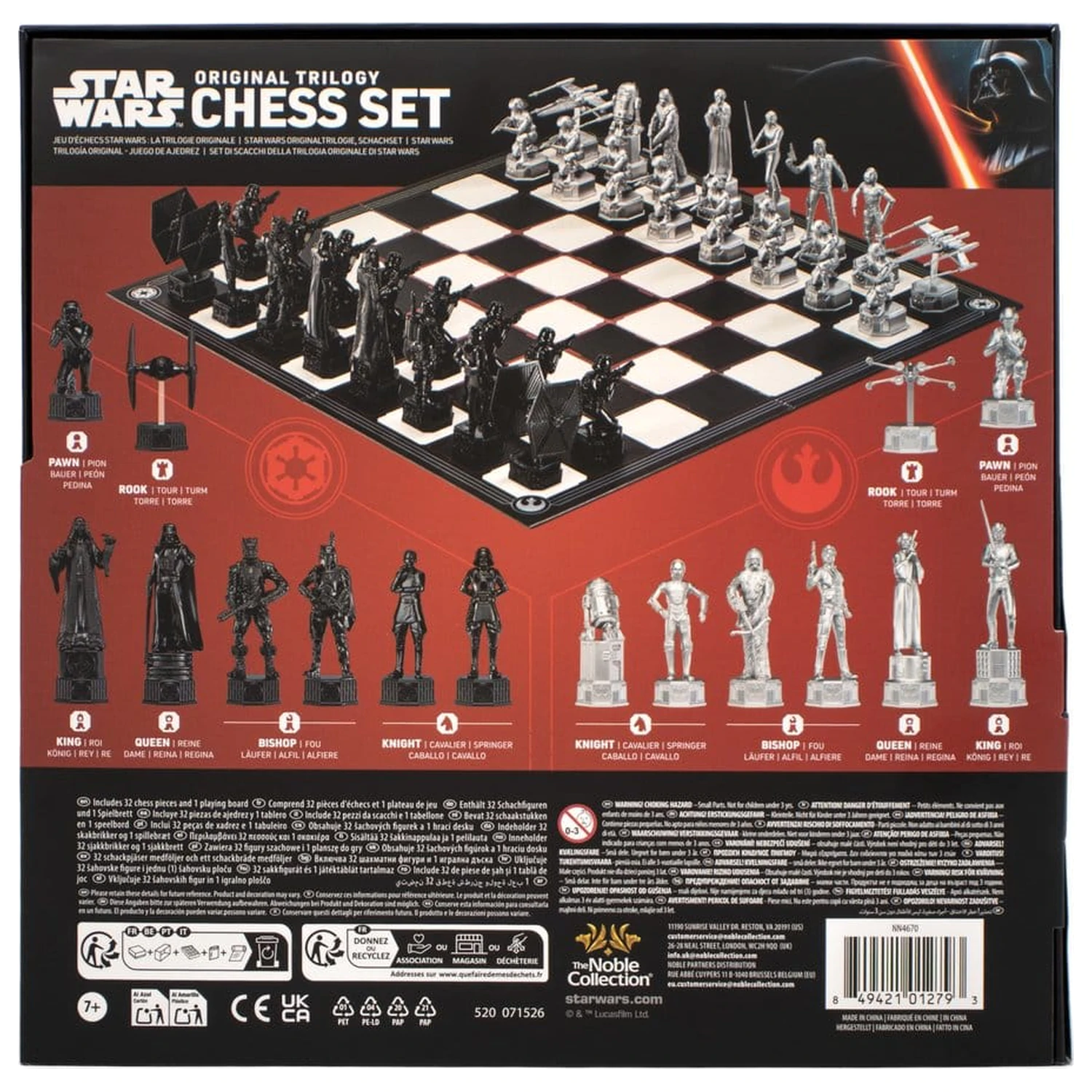 Star Wars Original Trilogy sakk készlet 47 cm termékfotó