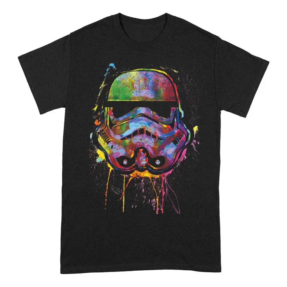Star Wars póló Paint Splats Helmet termékfotó