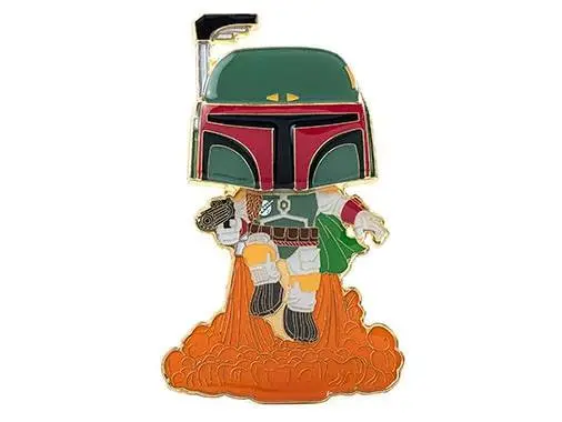 Star Wars POP! Enamel Pin Boba Fett kitűző 10 cm termékfotó