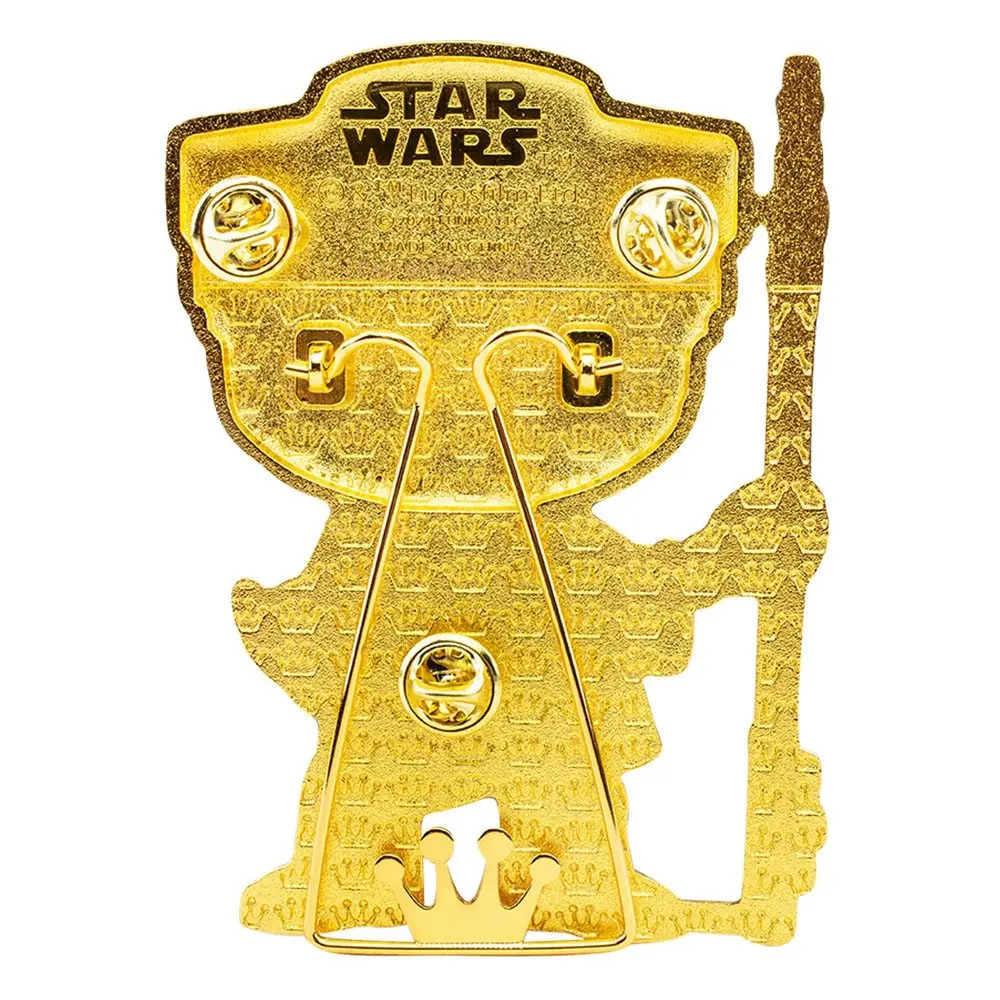 Star Wars POP! Enamel Pin Boushh Leia kitűző 10 cm termékfotó