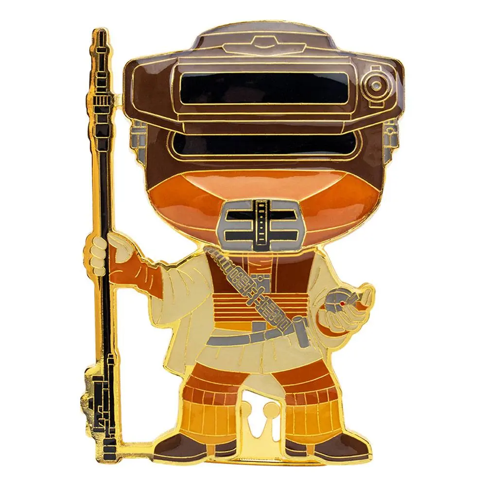 Star Wars POP! Enamel Pin Boushh Leia kitűző 10 cm termékfotó