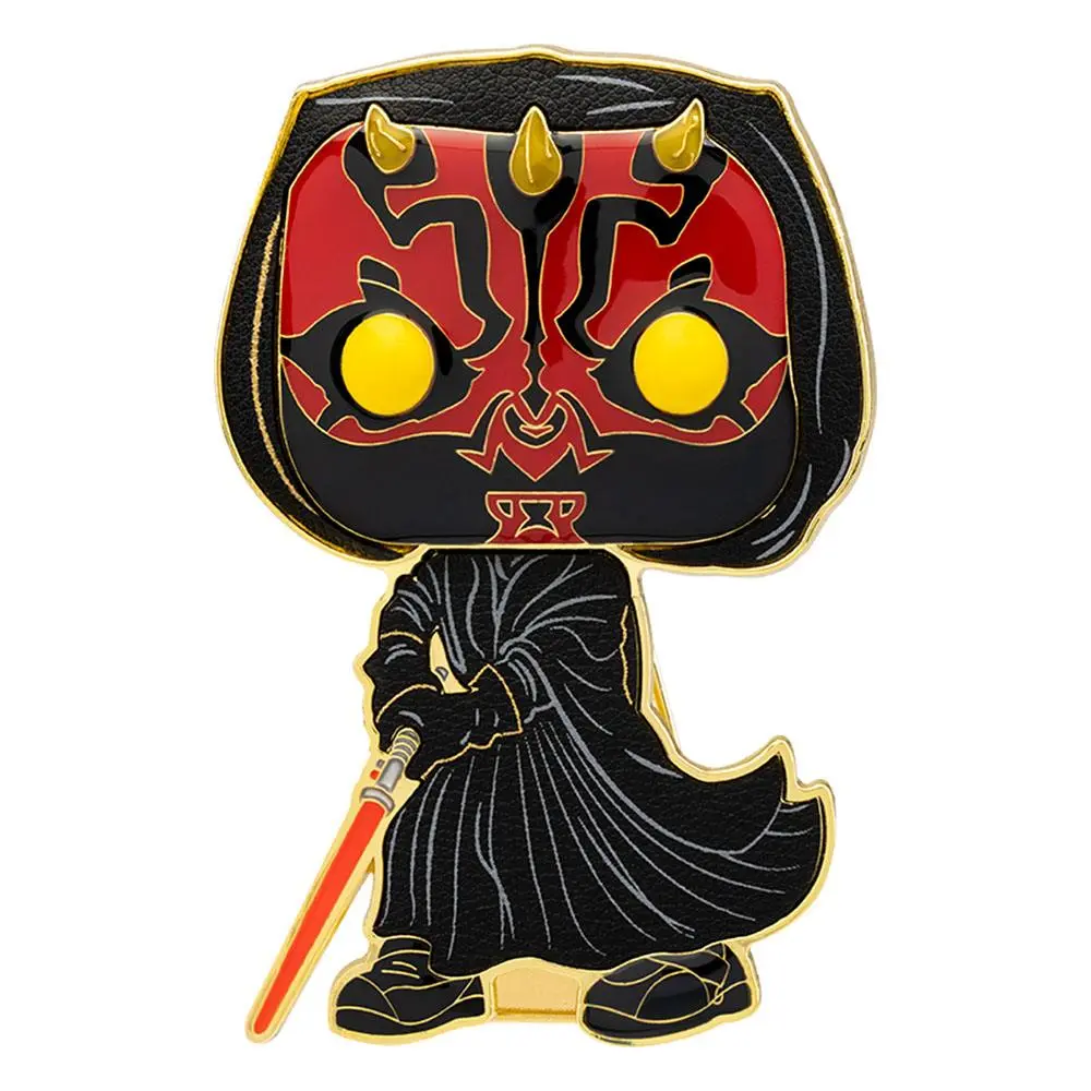 Star Wars POP! Enamel Pin Darth Maul kitűző 10 cm termékfotó