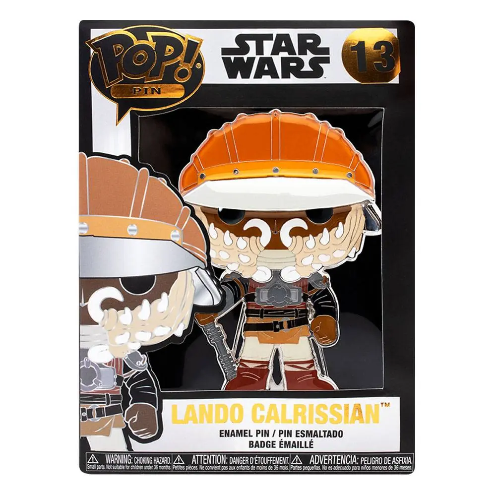 Star Wars POP! Enamel Pin Lando Calrissian kitűző 10 cm termékfotó