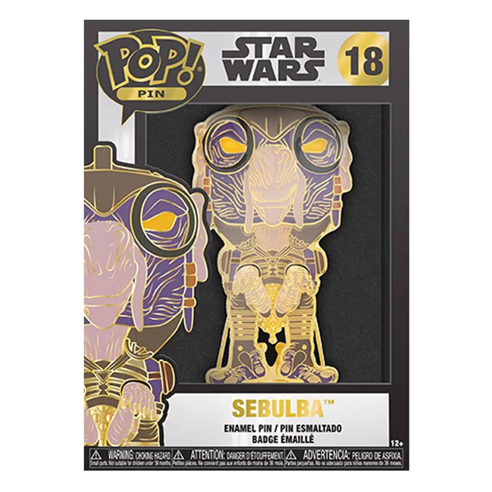 Star Wars POP! Enamel Pin Sebulba kitűző 10 cm termékfotó