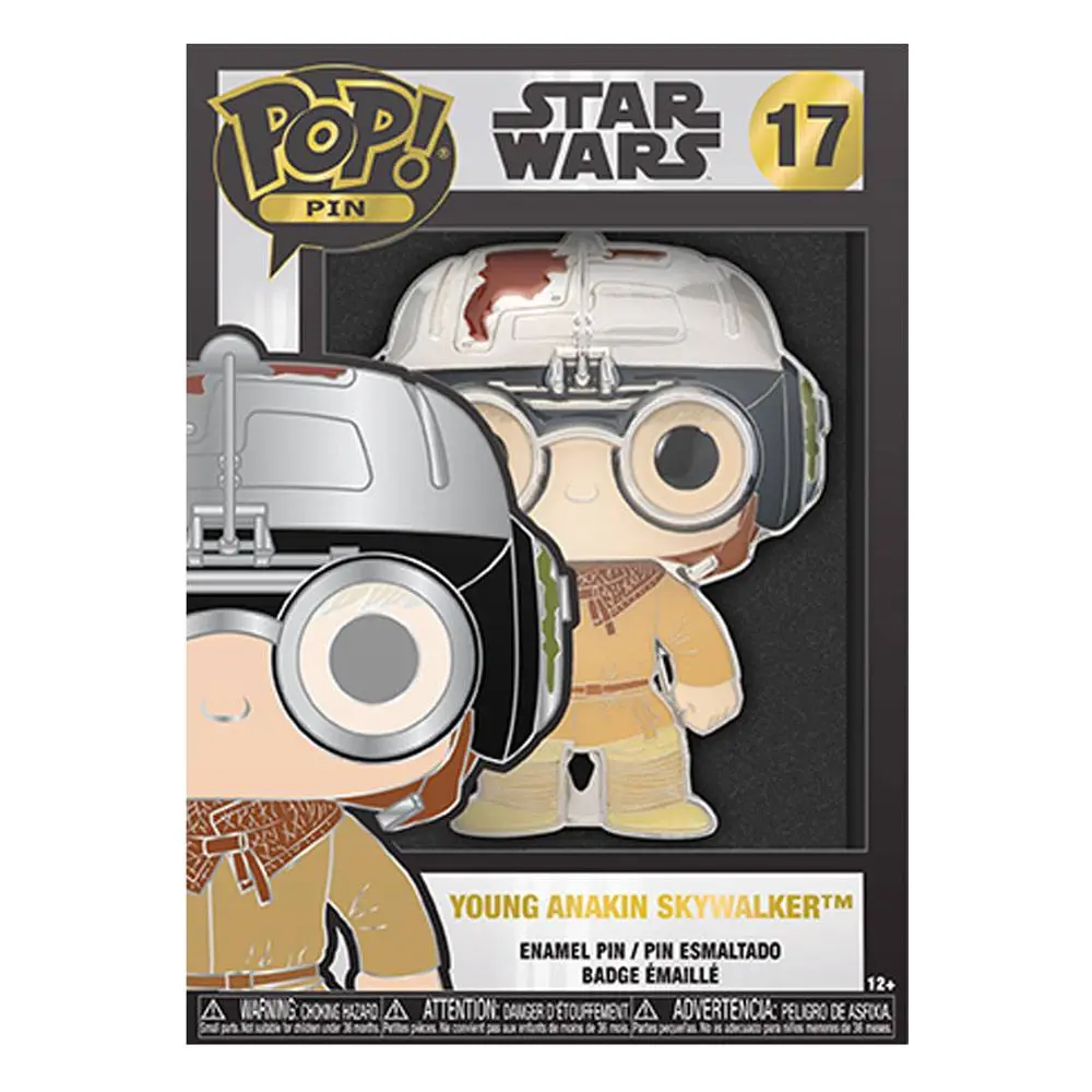 Star Wars POP! Enamel Pin Young Anakin Skywalker kitűző 10 cm termékfotó