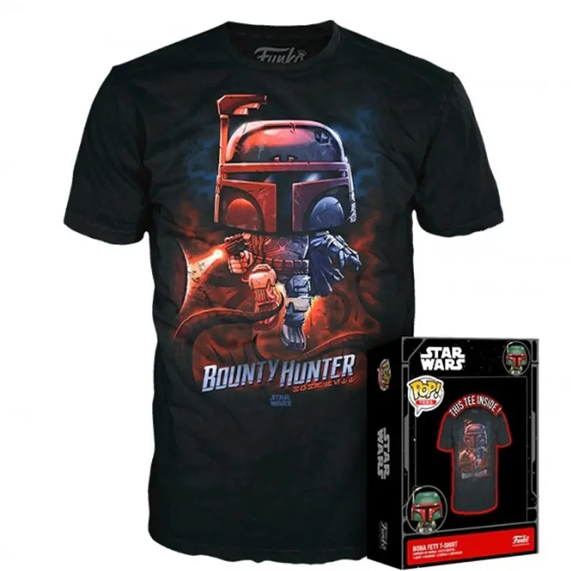 Star Wars POP! Tees Boba Fett póló termékfotó