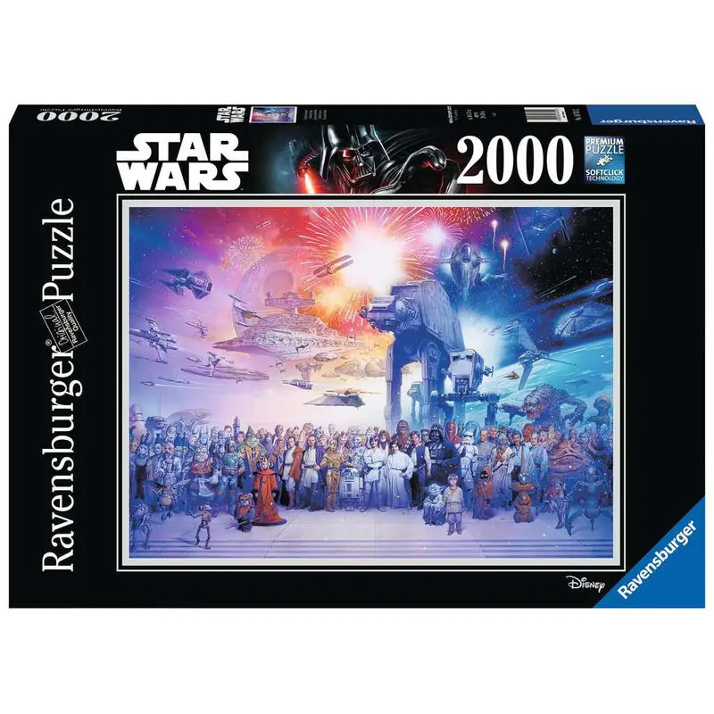 Star Wars puzzle 2000db-os termékfotó