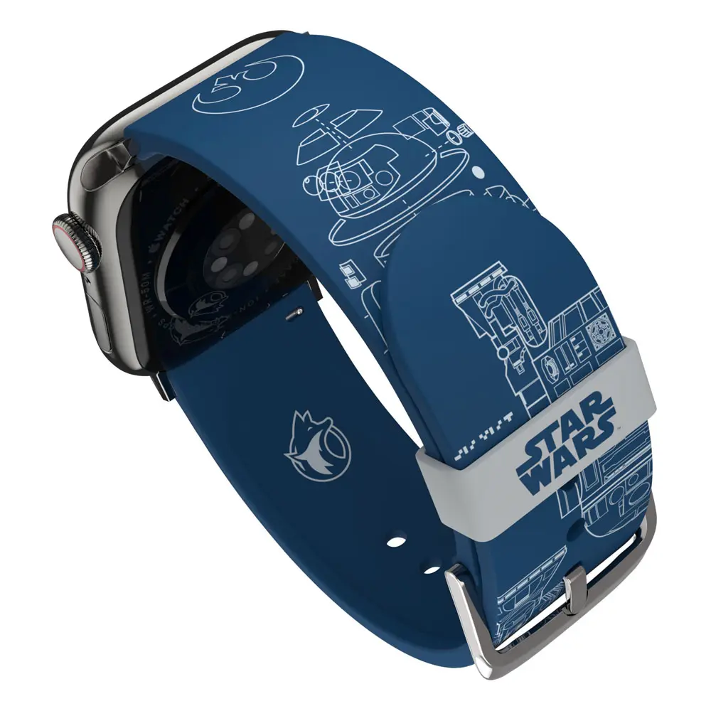 Star Wars R2-D2 Blueprints óraszíj okosórákhoz termékfotó