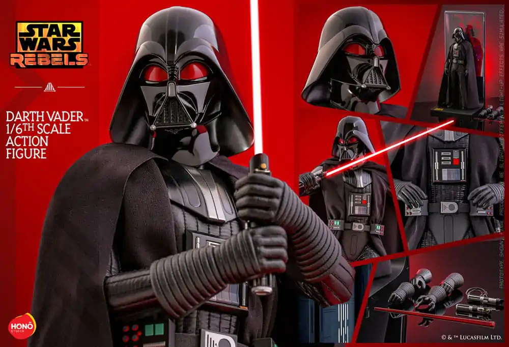 Star Wars: Rebels 1/6 Darth Vader akciófigura 34 cm termékfotó