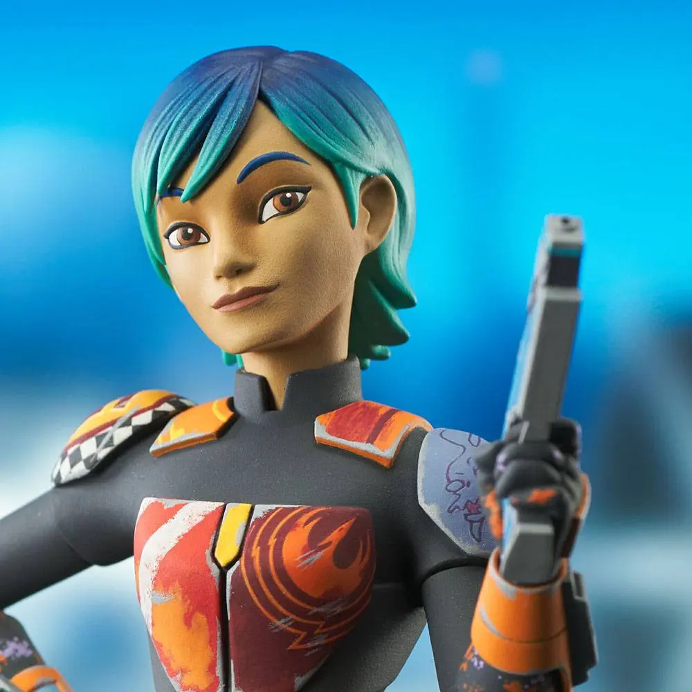 Star Wars Rebels 1/7 Sabine Wren mellszobor figura 15 cm termékfotó