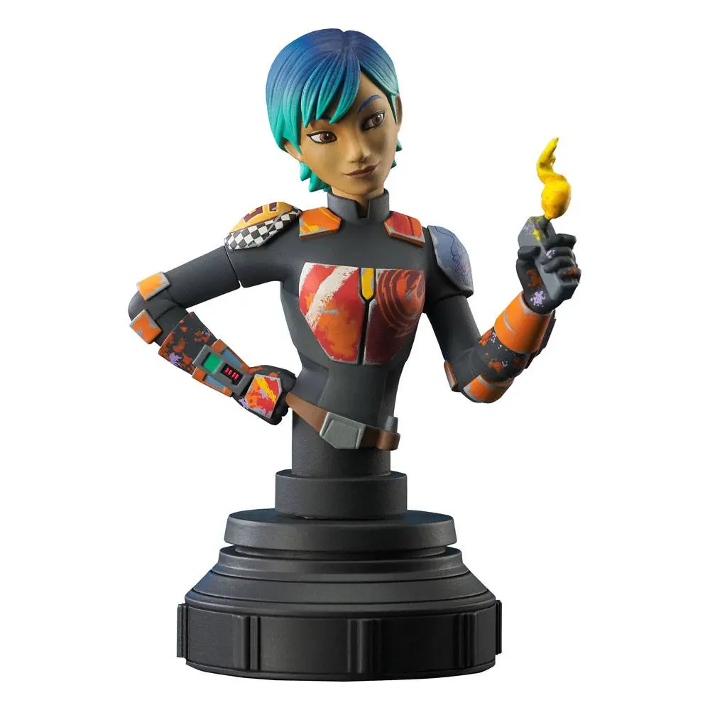Star Wars Rebels 1/7 Sabine Wren mellszobor figura 15 cm termékfotó