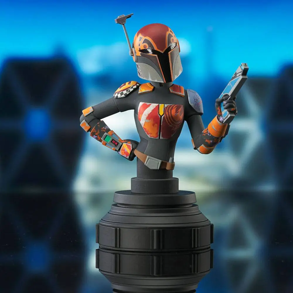 Star Wars Rebels 1/7 Sabine Wren mellszobor figura 15 cm termékfotó