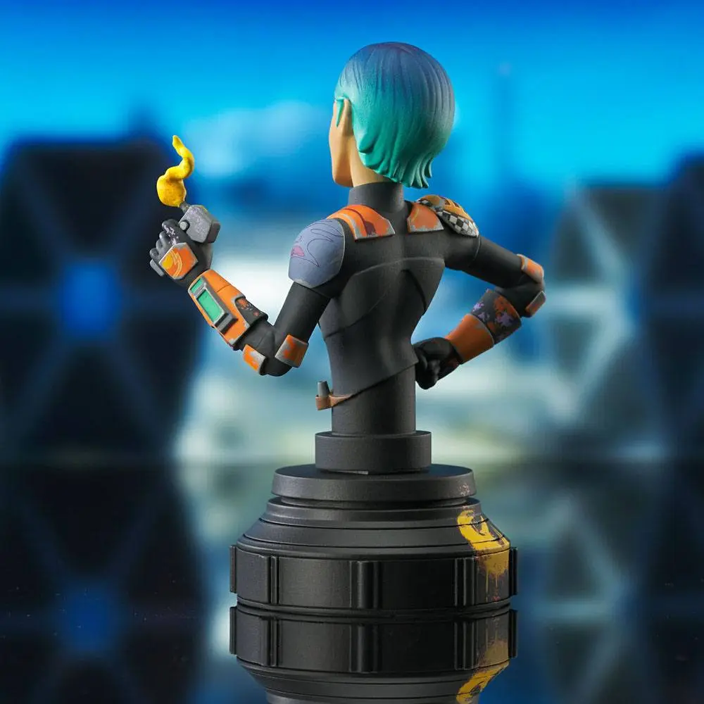 Star Wars Rebels 1/7 Sabine Wren mellszobor figura 15 cm termékfotó