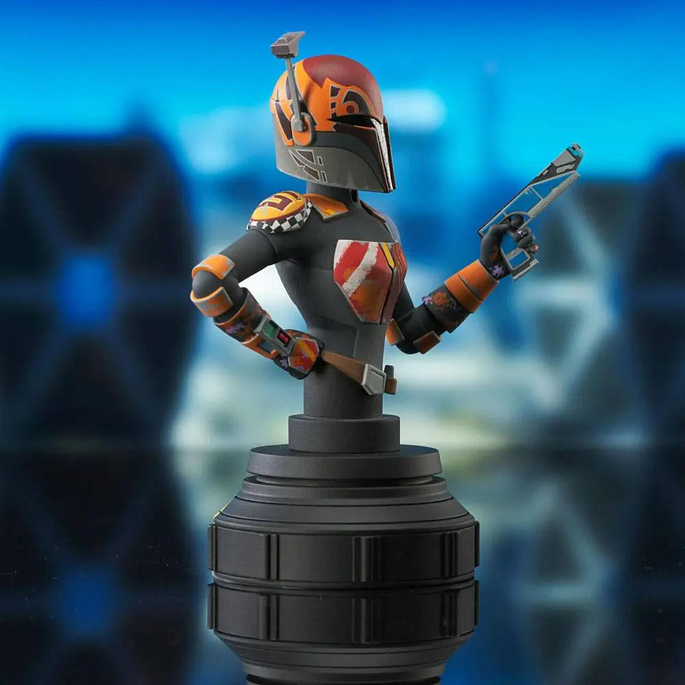 Star Wars Rebels 1/7 Sabine Wren mellszobor figura 15 cm termékfotó