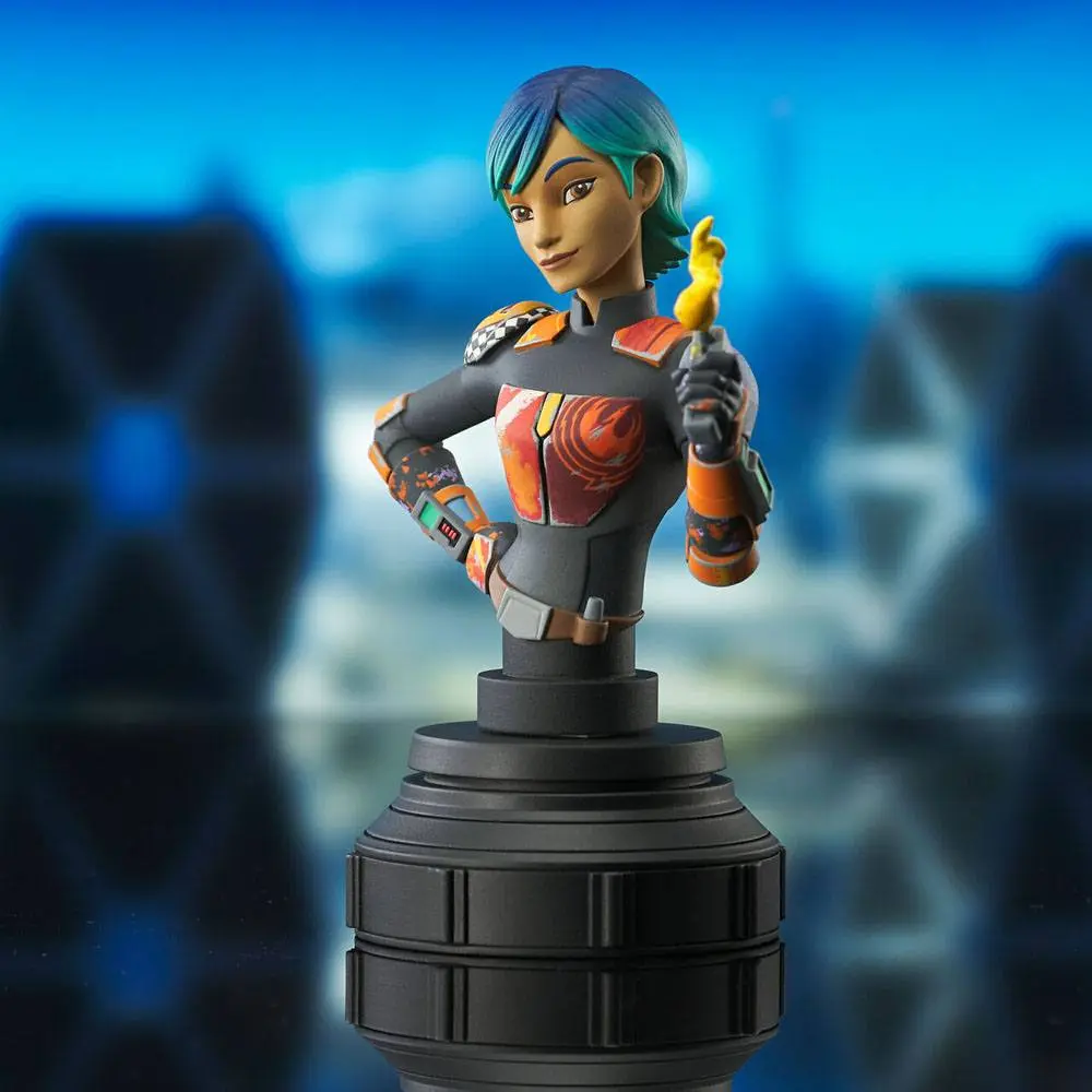 Star Wars Rebels 1/7 Sabine Wren mellszobor figura 15 cm termékfotó