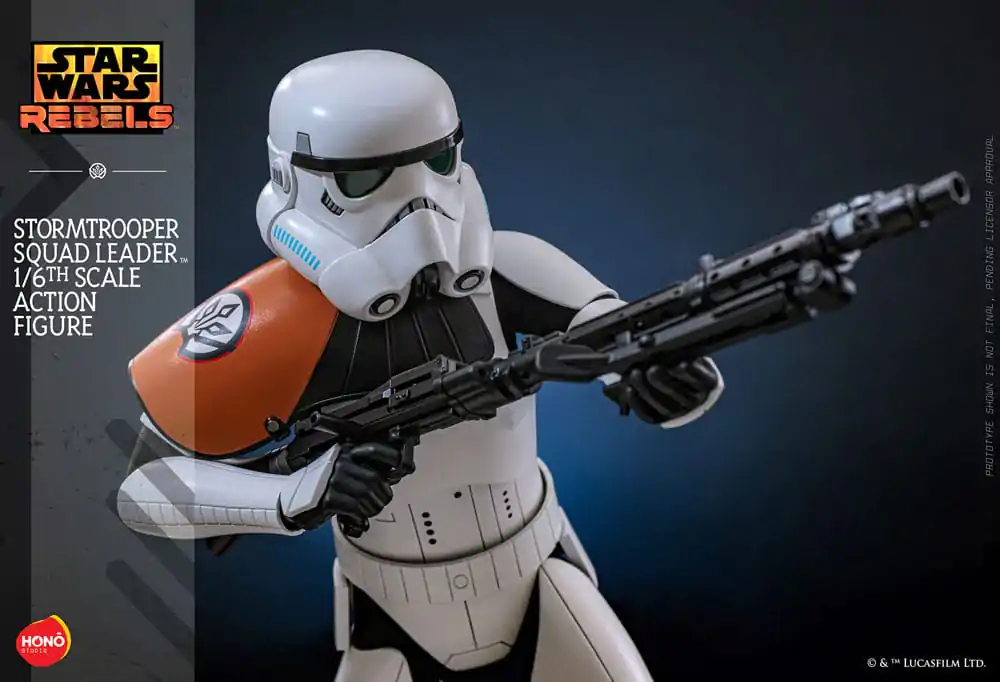 Star Wars: Rebels akciófigura 1/6 Stormtrooper Squad Leader 28 cm termékfotó