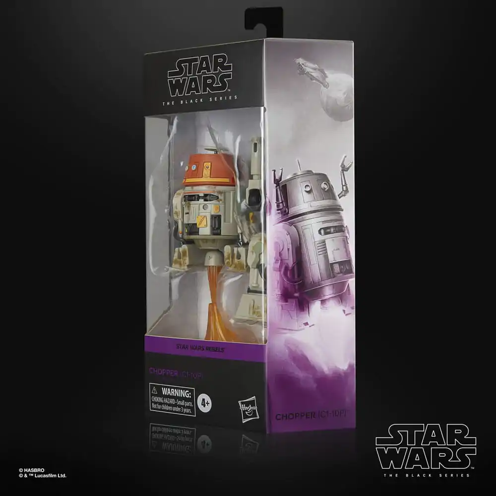 Star Wars: Rebels Black Series Actionfigur Chopper (C1-10P) termékfotó