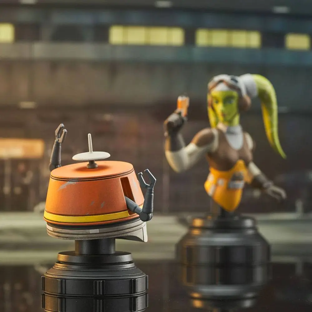 Star Wars Rebels Hera &amp; Chopper mellszobor figura csomag 15 cm termékfotó