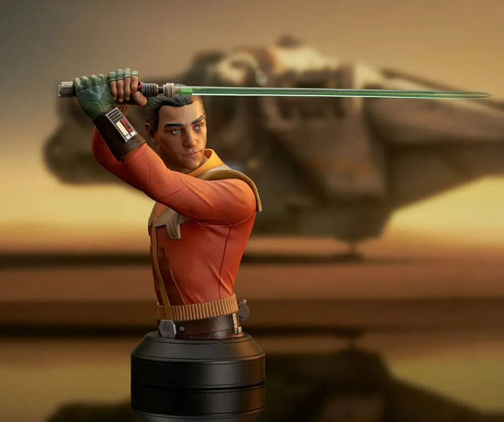 Star Wars Rebels mellszobor figura 1/6 Ezra Bridger 15 cm termékfotó