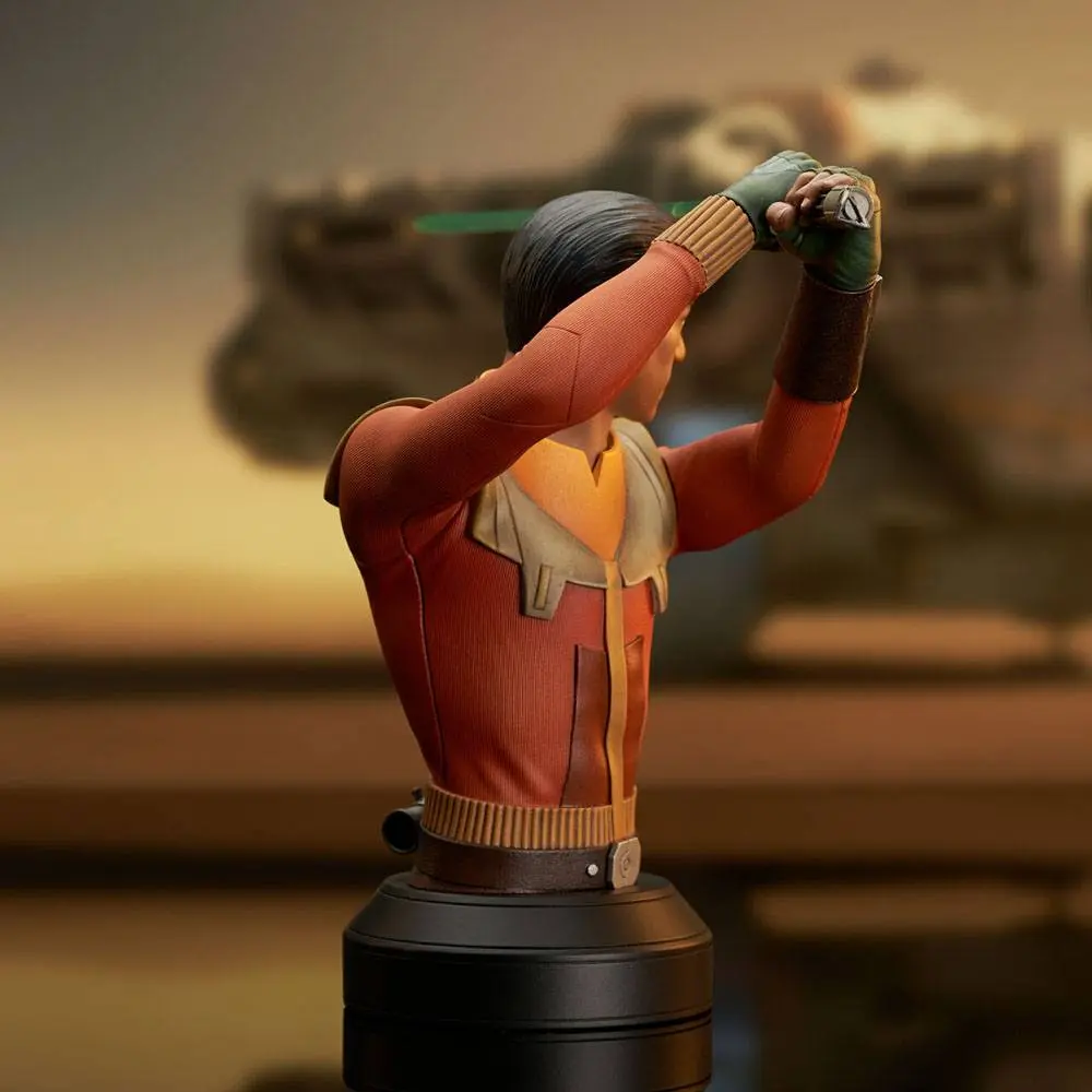 Star Wars Rebels mellszobor figura 1/6 Ezra Bridger 15 cm termékfotó