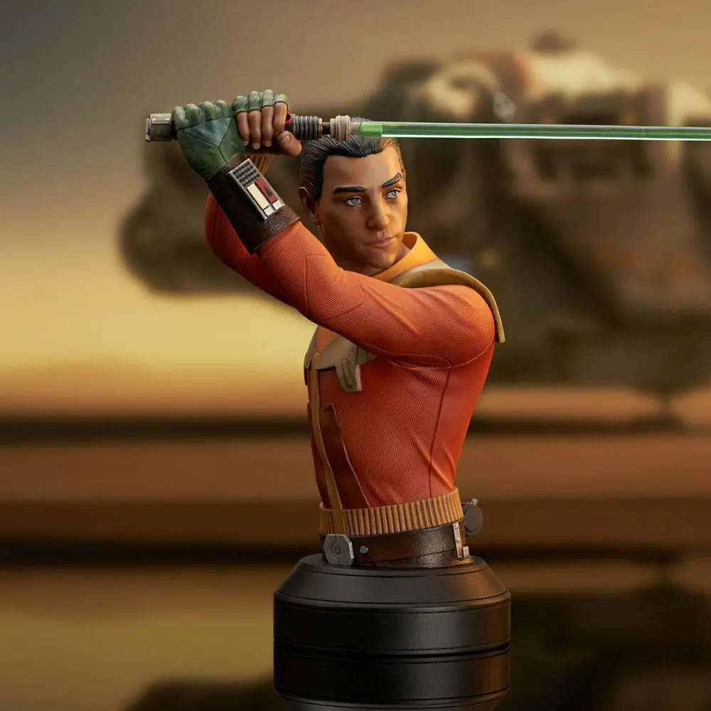 Star Wars Rebels mellszobor figura 1/6 Ezra Bridger 15 cm termékfotó