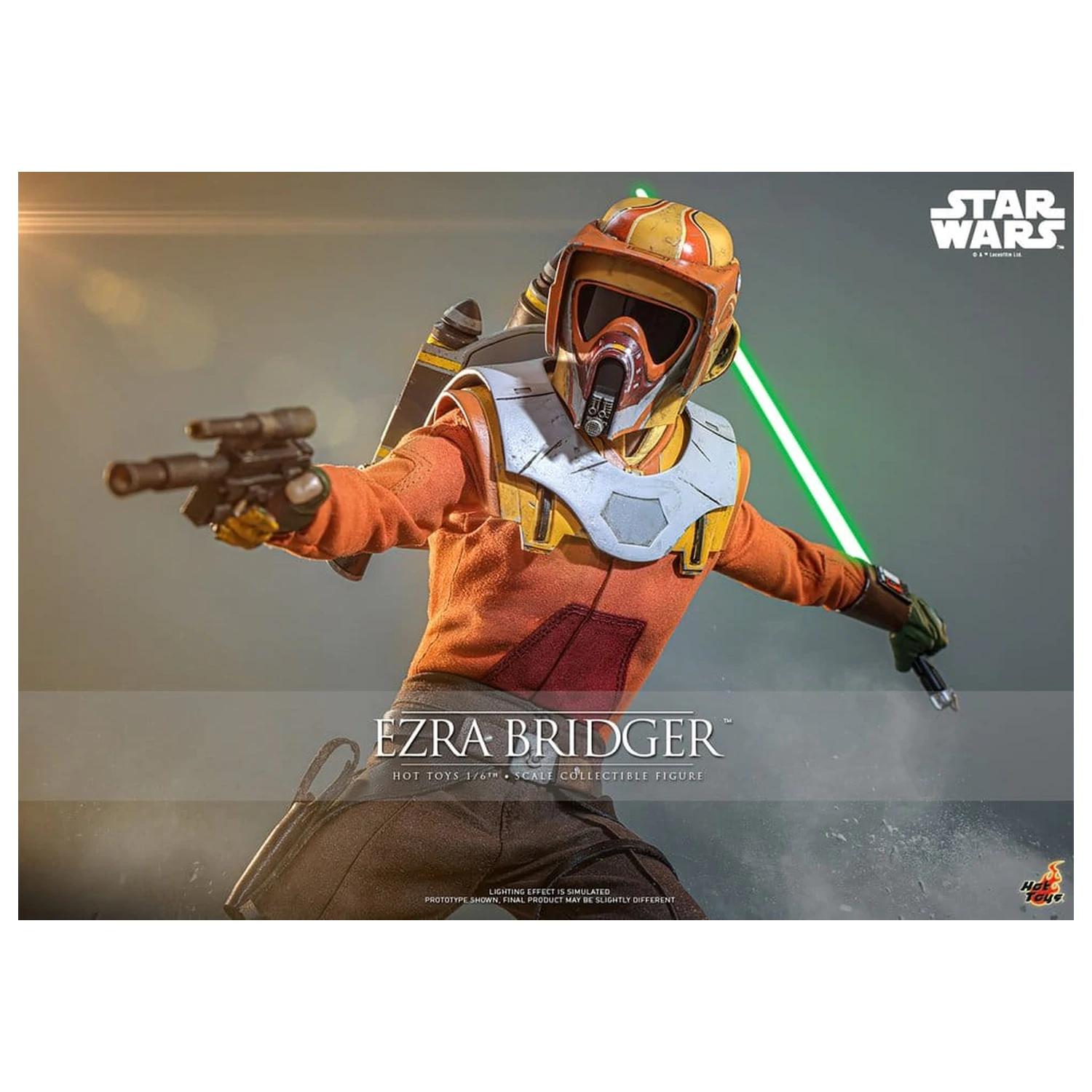 Star Wars: Rebels Television Masterpiece akciófigura 1/6 Ezra Bridger 31 cm termékfotó